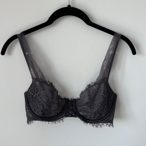 VICTORIAS SECRET Dream Angels Unlined Bra - Grey Lilac - Picture 1 of 5